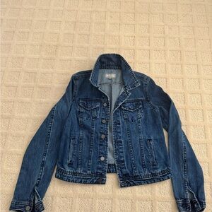 Tractr Dark Blue Jean Jacket